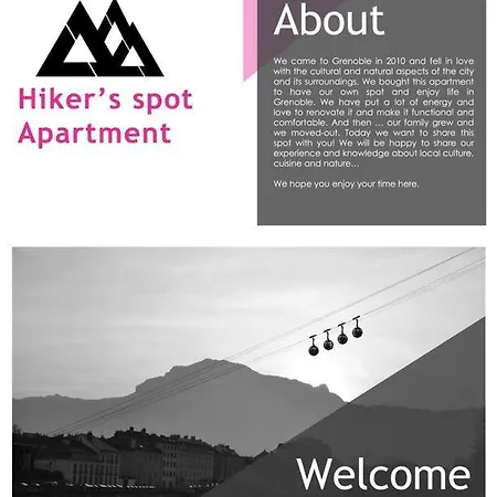 Hiker'S Spot - Parking A/C City Center Grenoble Exterior foto
